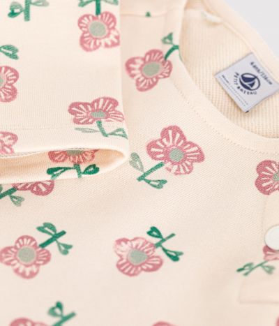 Robe manches longues en molleton enfant fille