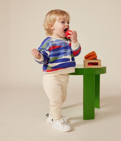 Sweatshirt en molleton bébé