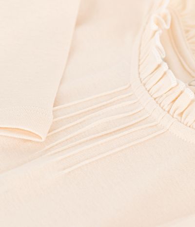 Tee-shirt manches longues en coton enfant fille