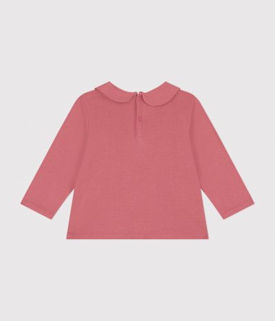 Blouse avec col en coton bébé