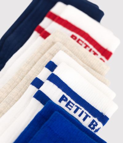 5 paires de chaussettes enfant en coton sport