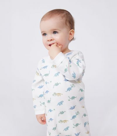 Pyjama bébé en coton dinosaures