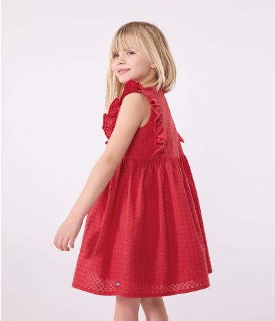 Robe sans manche enfant en coton