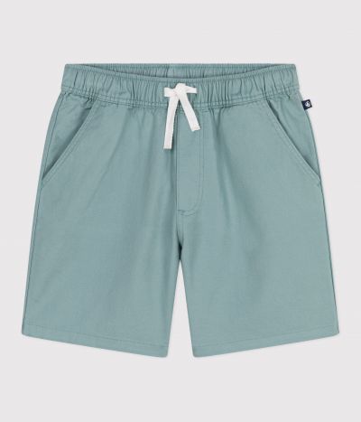 Bermuda short enfant en coton uni