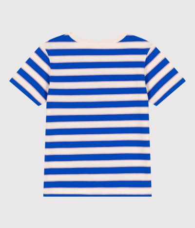 Teeshirt enfant en coton manches courtes à rayures