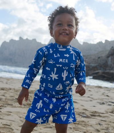Short De Bain Bébé Garçon – Maillot Court Élastique Confortable – Piscine & Plage 2-13 Ans – Coloré Été