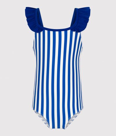 Maillot de bain une pièce enfant à rayures