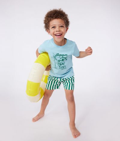 Teeshirt enfant en coton manches courtes imprimé