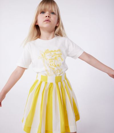 Teeshirt enfant en coton manches courtes imprimé