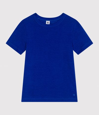 Tee-shirt Femme à manches courtes en lin