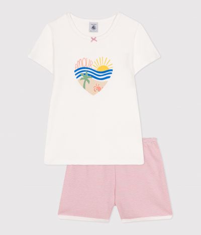 Pyjama short enfant en coton
