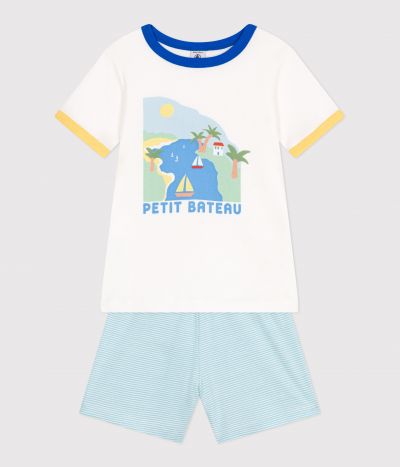 Pyjama court enfant en coton