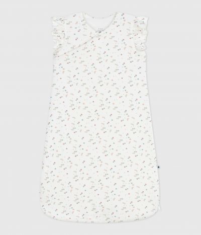 Gigoteuse bébé en velours imprimé fleuri TOG 3