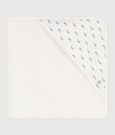 Carré de bain bébé en coton