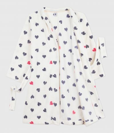 Robe de chambre enfant en polaire imprimé