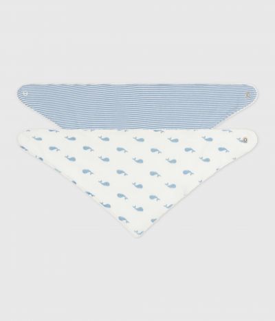 Lot de bandanas bébé en coton imprimé