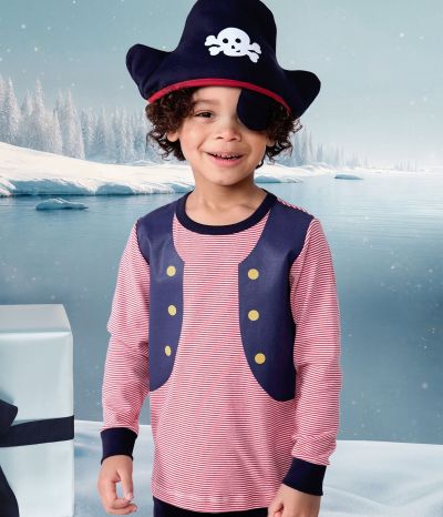 Pyjama déguisement pirate enfant en coton