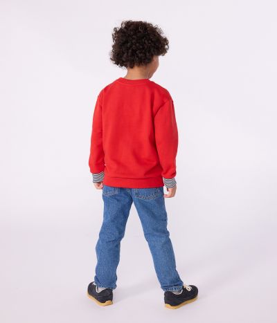 Sweatshirt enfant en coton imprimé