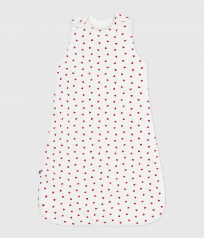 Gigoteuse bébé en velours imprimé coeurs TOG 3