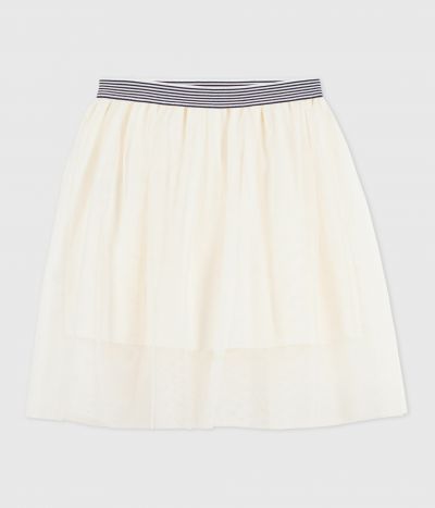 Jupe en tulle enfant unie pailletée
