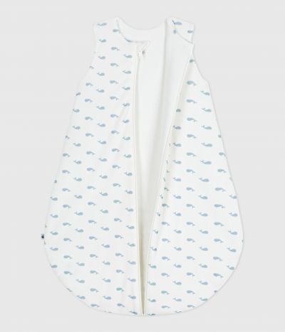 Gigoteuse bébé en velours imprimé baleines TOG 3