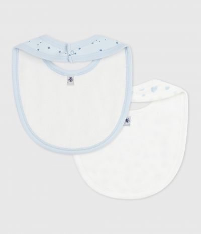 Lot de bavoirs bébé en coton imprimé