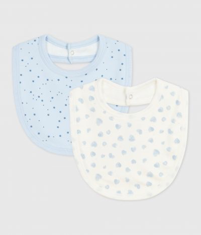 Lot de bavoirs bébé en coton imprimé