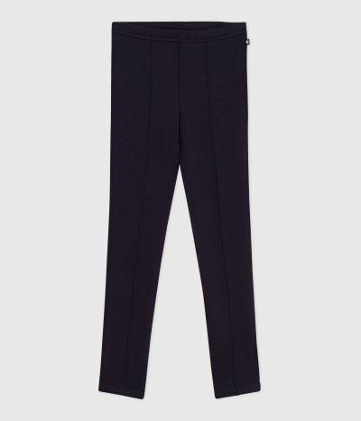 Pantalon esprit legging enfant en molleton