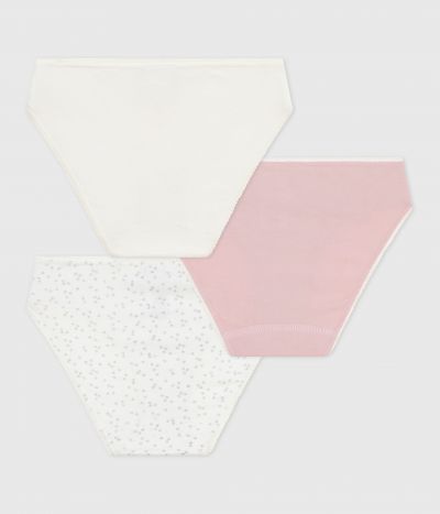 Lot de culottes enfant en coton et élasthanne