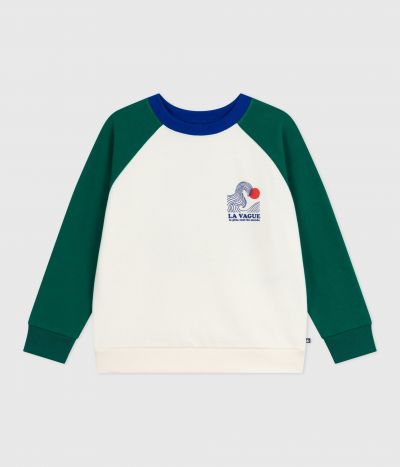 Sweatshirt enfant en coton imprimé
