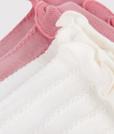 2 paires de chaussettes enfant en coton