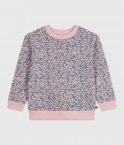 Sweatshirt enfant en coton imprimé