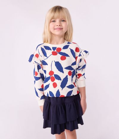 Sweatshirt enfant en coton imprimé