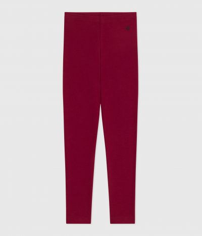 Legging enfant en coton uni