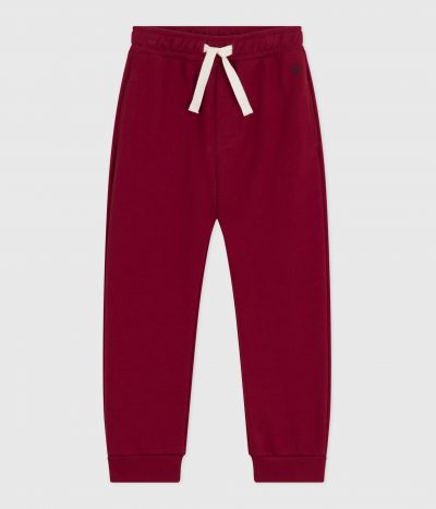 Pantalon de jogging enfant en coton uni