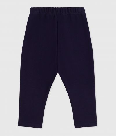 Pantalon bébé en coton uni