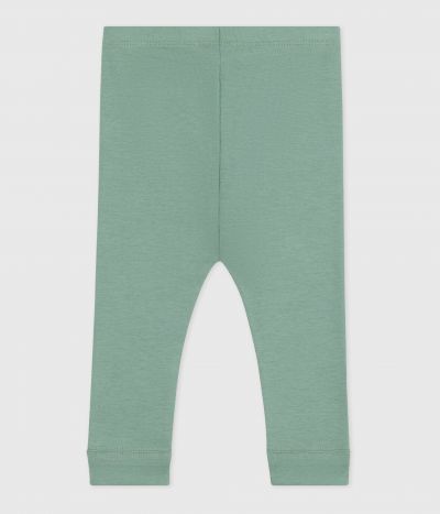 Legging bébé en coton uni