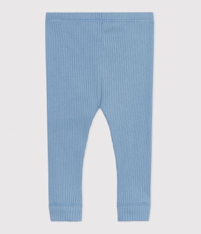 Legging bébé en coton uni