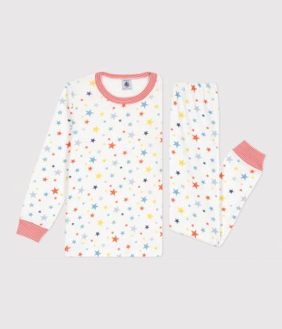 Pyjama enfant en coton imprimé étoiles