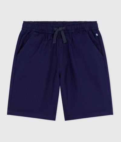 Bermuda short enfant en coton uni