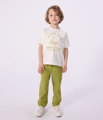 Tee-shirt enfant manches courtes en coton