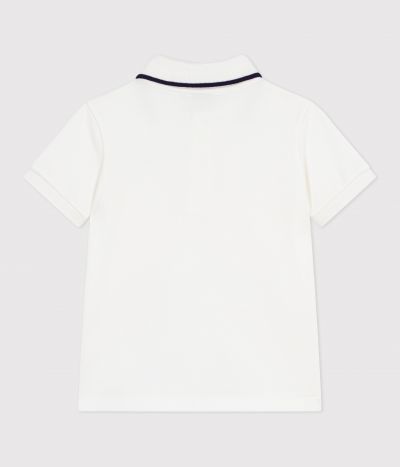 Polo enfant à manches courtes en coton