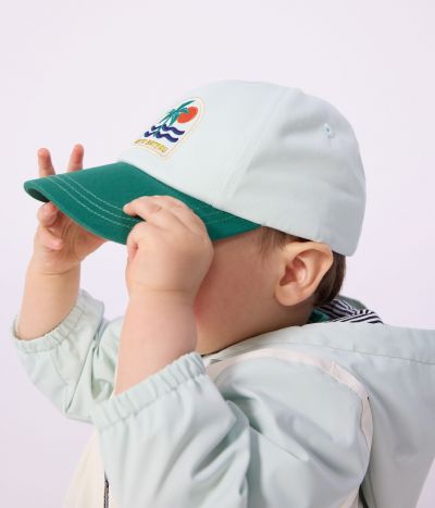 Casquette bébé en coton