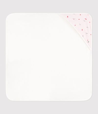 Carré de bain bébé en coton