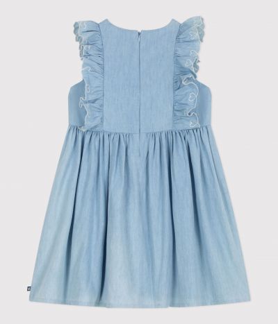 Robe sans manches enfant en coton
