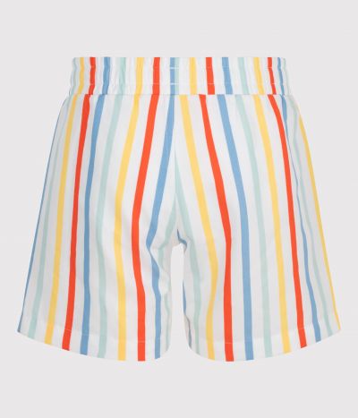 Short de bain enfant à rayures