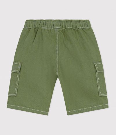 Bermuda cargo enfant en coton