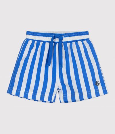 Short de bain bébé rayé