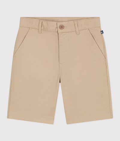 Bermuda short enfant en coton uni