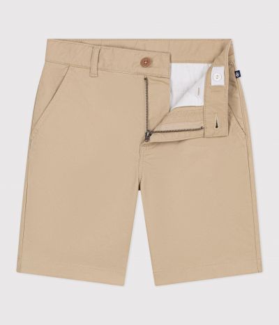 Bermuda short enfant en coton uni